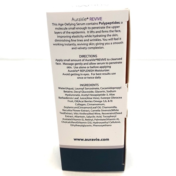 AuraVie Revive Age-Defying Serum 1 oz - Picture 3 of 7